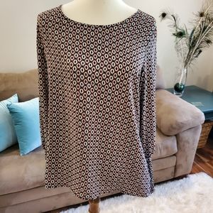 Pleione Patterned Top